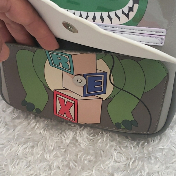 NWT Loungefly Toy Story Rex Game Mini Backpack main image 12